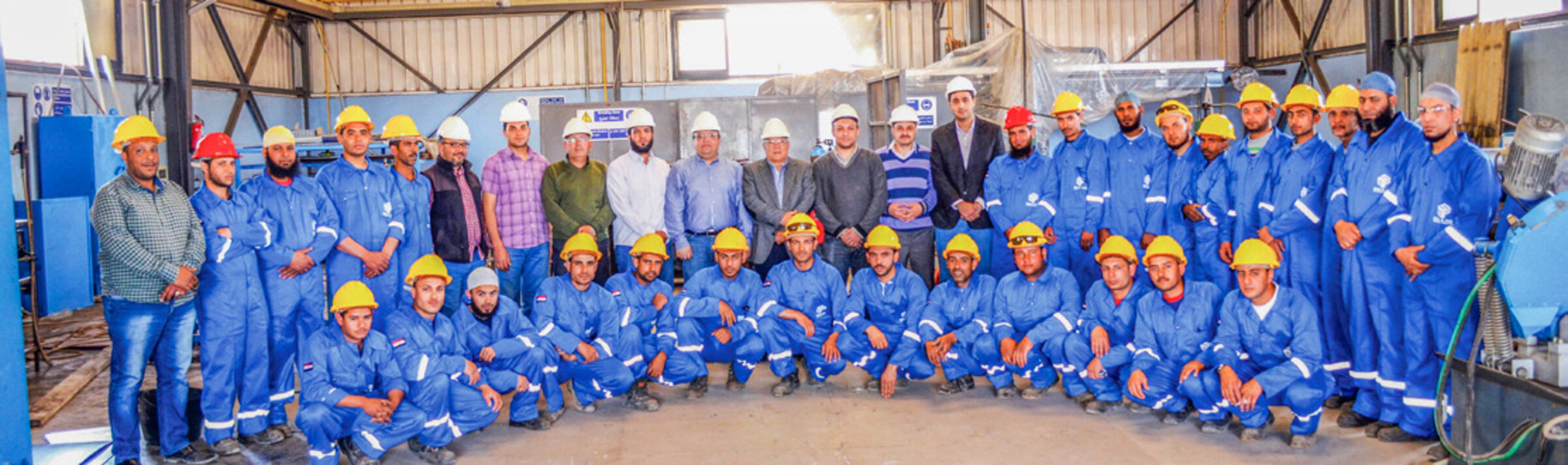 BSF team on the shop floor
